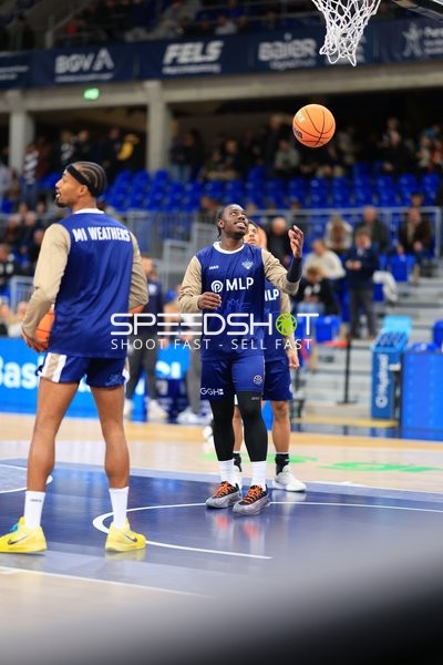 Szene mit Michael Weathers (20; MLP Academics Heidelberg) und DJ Horne (0; MLP Academics Heidelberg)