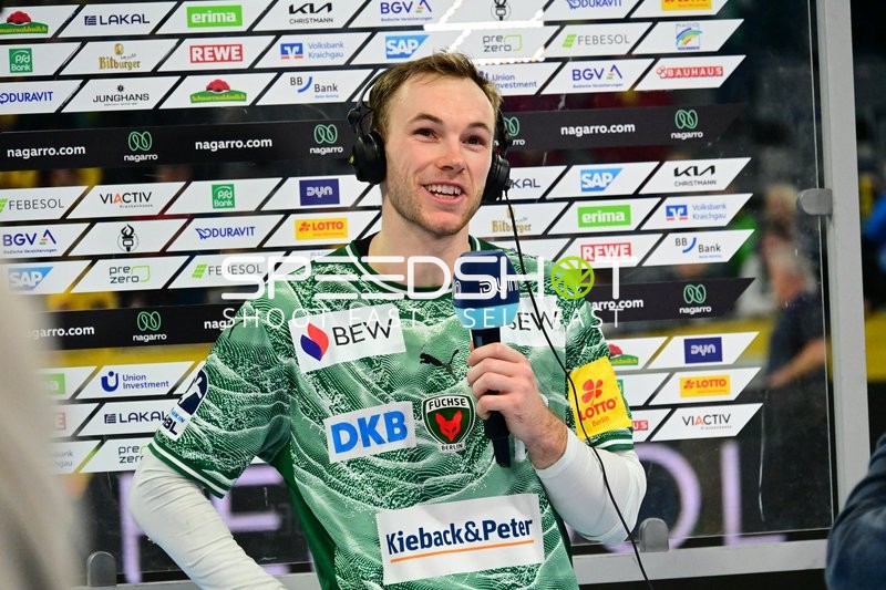 Interview mit Mathias Gidsel (19; Füchse Berlin)