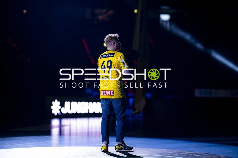 Spieler Kevin Gerwin (49; Rhein Neckar Löwen) im Spotlight