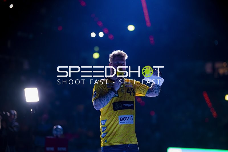 Moderation durch Kevin Gerwin (49; Rhein Neckar Löwen)