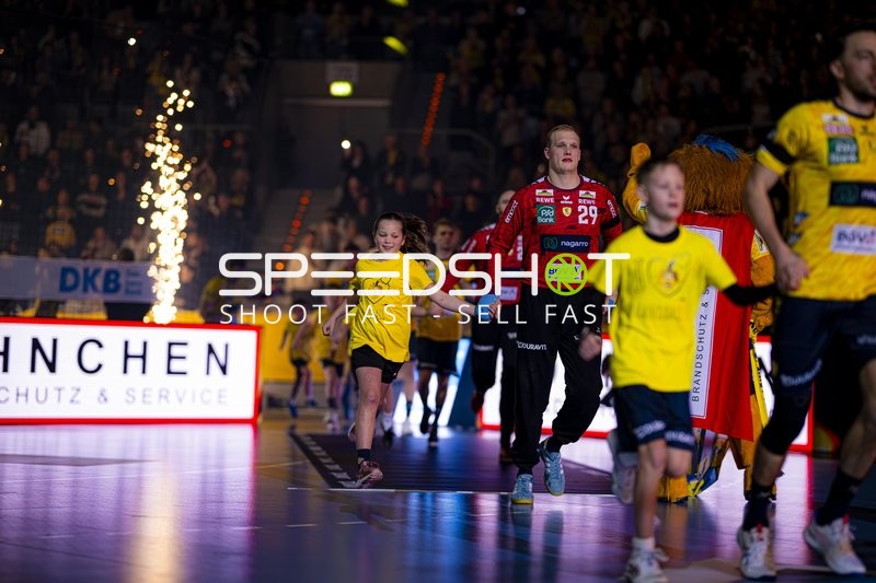 Einlauf von David Späth (29; Rhein Neckar Löwen)