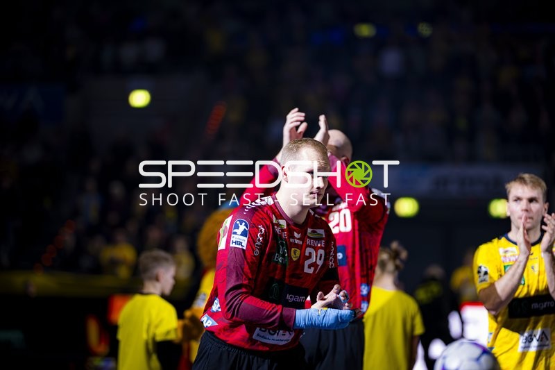 Beifall von David Späth (29; Rhein Neckar Löwen)