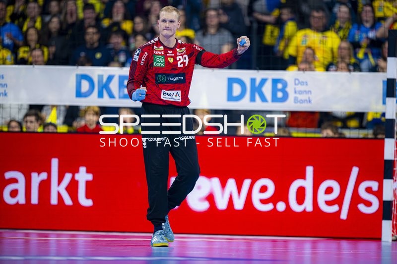 Parade von David Späth (29; Rhein Neckar Löwen)