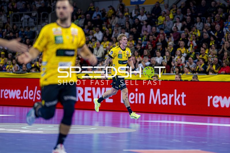 Lauf von Edwin Aspenbäck (78; Rhein Neckar Löwen)