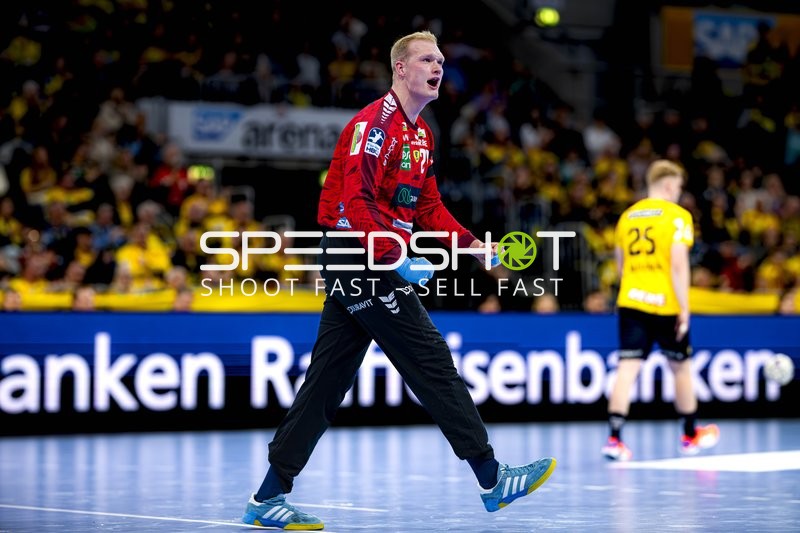 Parade von David Späth (29; Rhein Neckar Löwen)