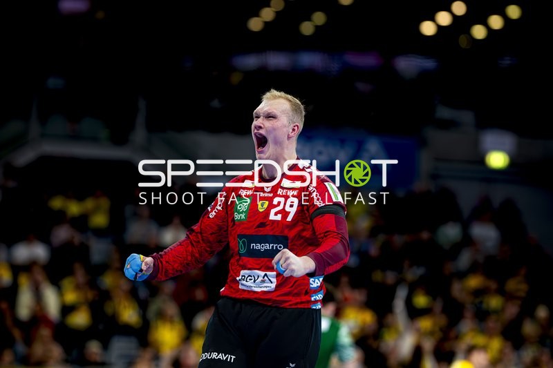 Jubel von David Späth (29; Rhein Neckar Löwen)