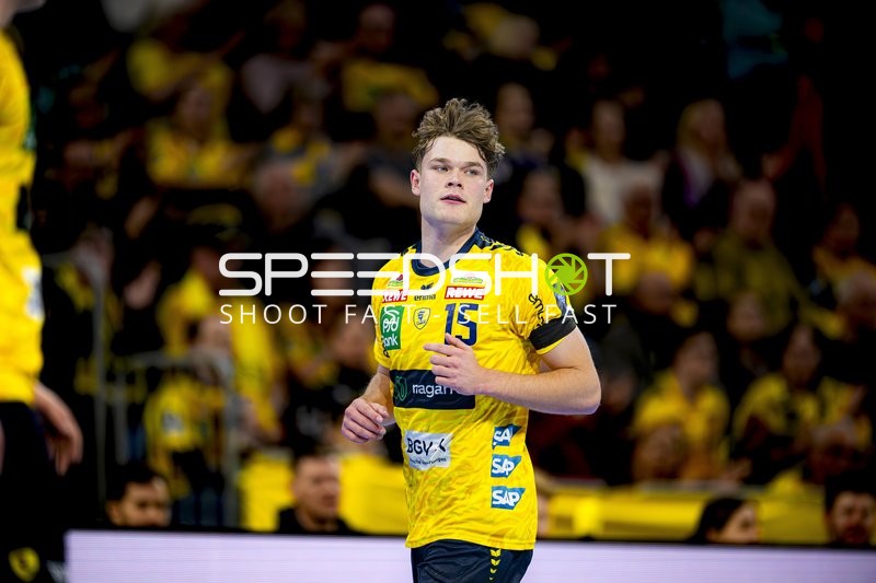 Spieler David More (15; Rhein Neckar Löwen) in Aktion