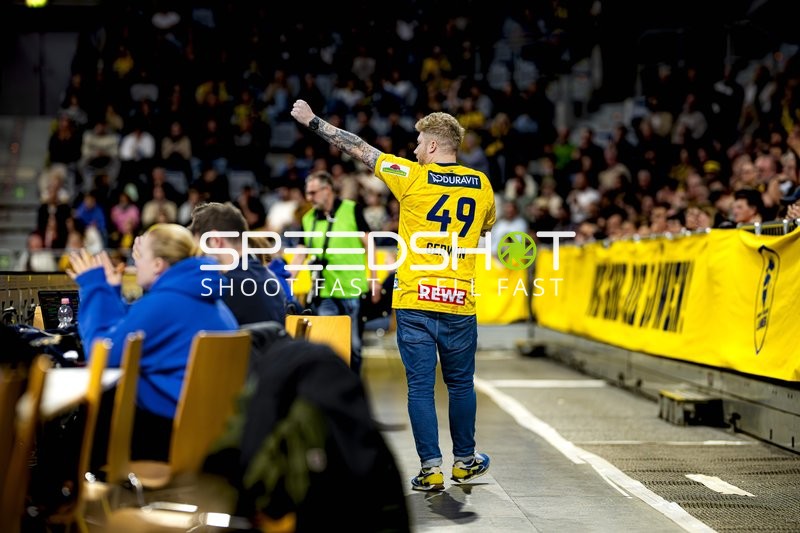 Moderation von Kevin Gerwin (49; Rhein Neckar Löwen)