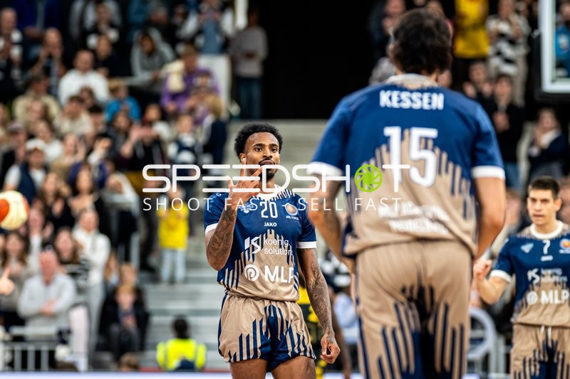 Michael Weathers (20; MLP Academics Heidelberg) in Aktion