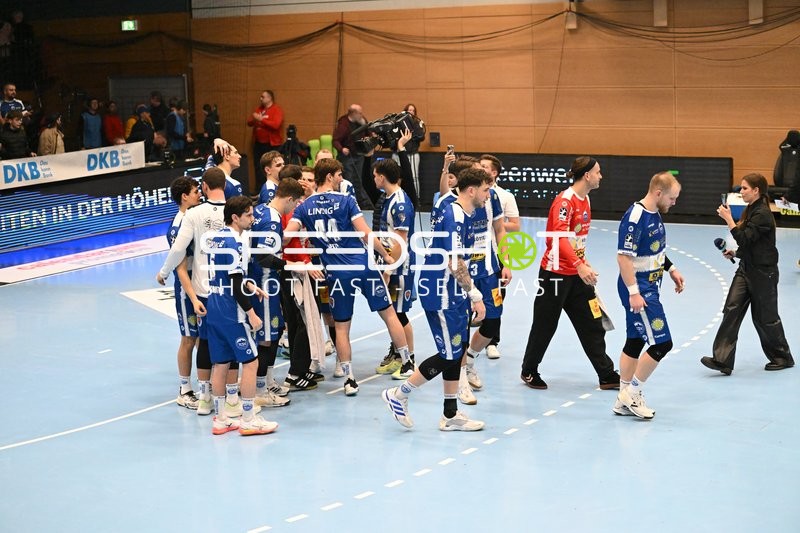 Handball-Szene mit Justin Kurch (52; ThSV Eisenach)