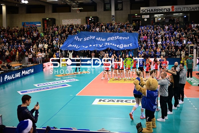 Spielszene mit Konstantin Bitter (999; Allianz MTV Stuttgart), Per-Erik Dalqvist (996; Allianz MTV Stuttgart) und Kiyarash Maleki (997; Allianz MTV Stuttgart)