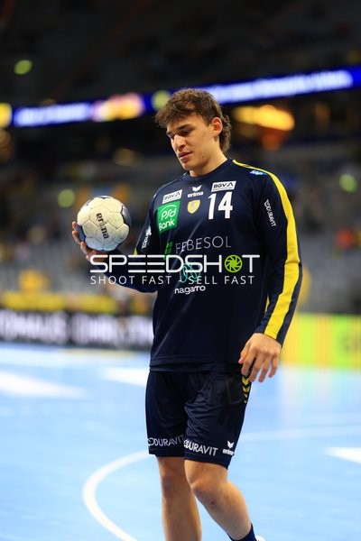 Gino Steenaerts (14; Rhein Neckar Löwen) in Aktion