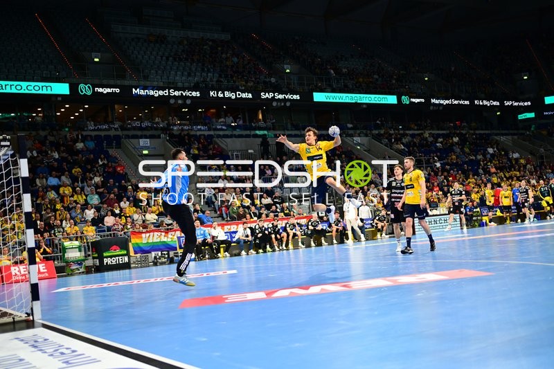 Gino Steenaerts (14; Rhein Neckar Löwen) in Aktion