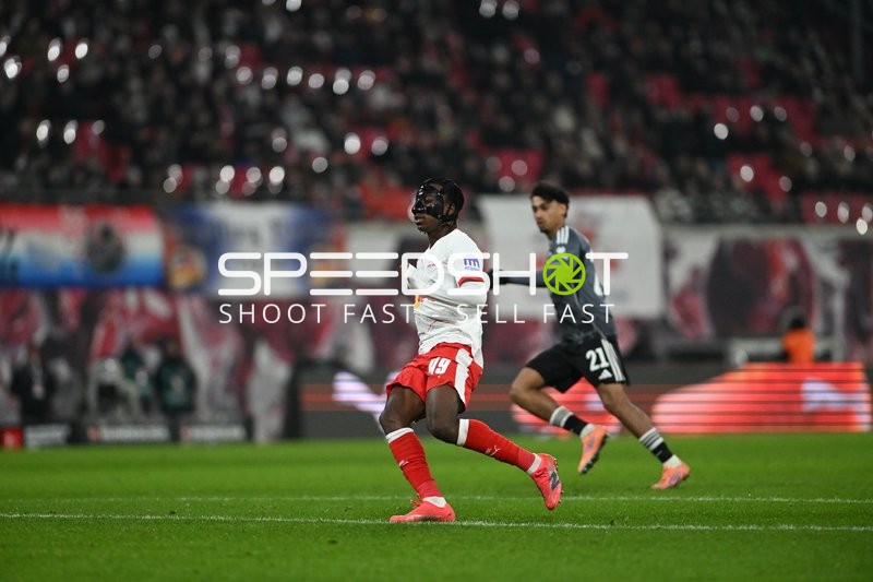 Spieler im Zweikampf