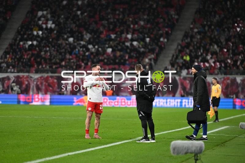 Spieler an der Seitenlinie