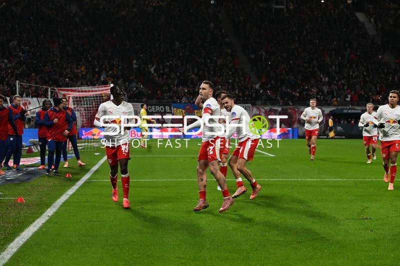 Torjubel von David Raum (22; RB Leipzig)