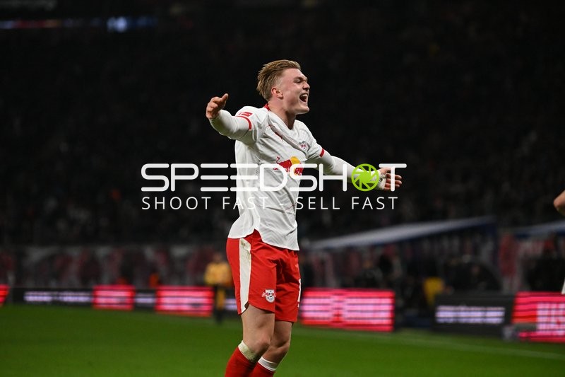 Jubel von Conrad Harder (11; RB Leipzig)