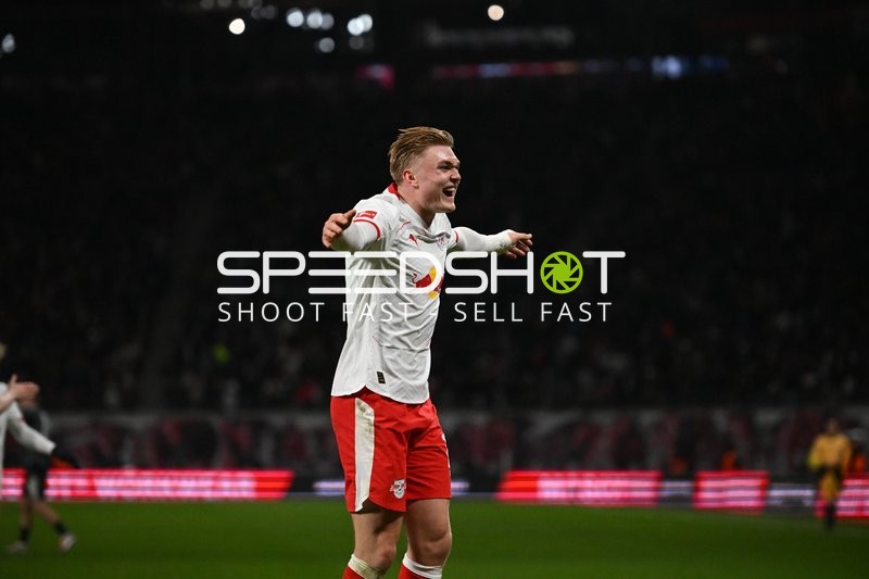 Jubel von Conrad Harder (11; RB Leipzig)