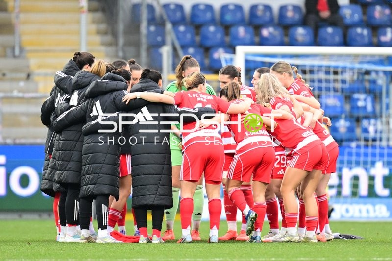 Teamkreis vor dem Spiel