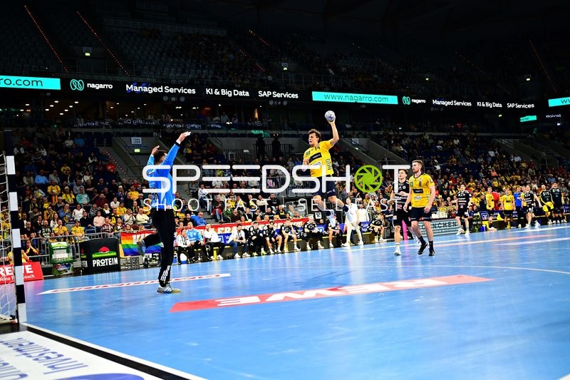 Gino Steenaerts (14; Rhein Neckar Löwen) in Aktion