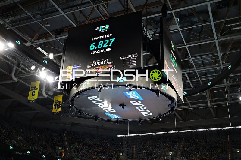 Stadion-Szene in der SAP Arena