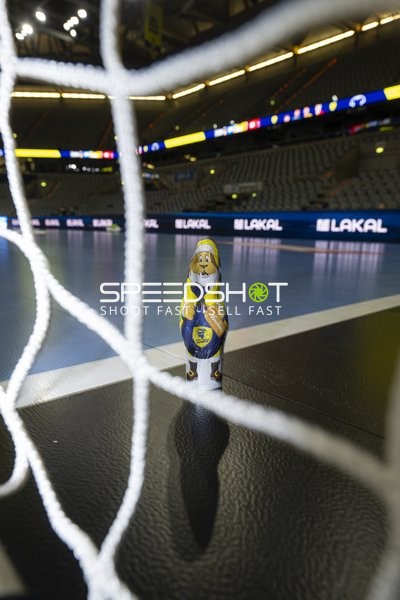 Schokoladen-Weihnachtsmann in SAP Arena