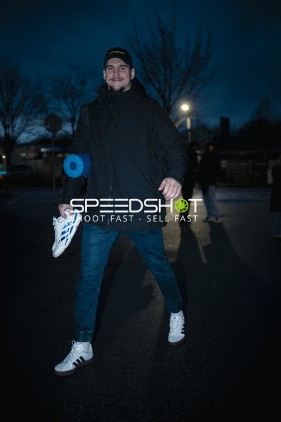 Halil Jaganjac (45; Rhein Neckar Löwen) vor dem Spiel