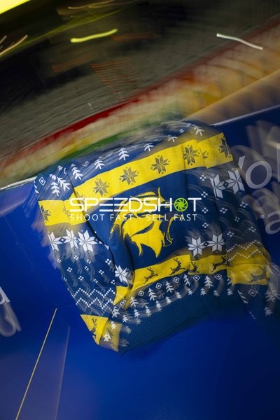 Weihnachtspullover der Rhein-Neckar Löwen