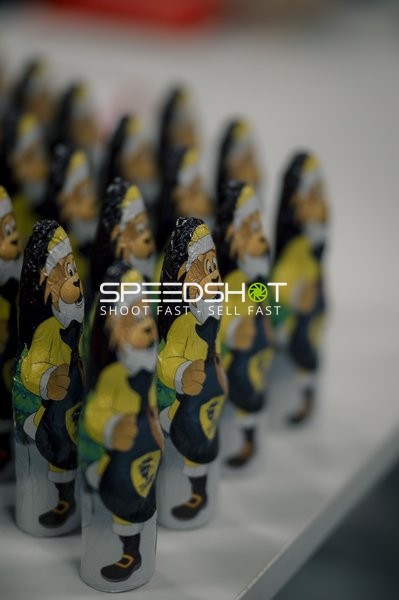 Figuren mit Löwen-Motiv