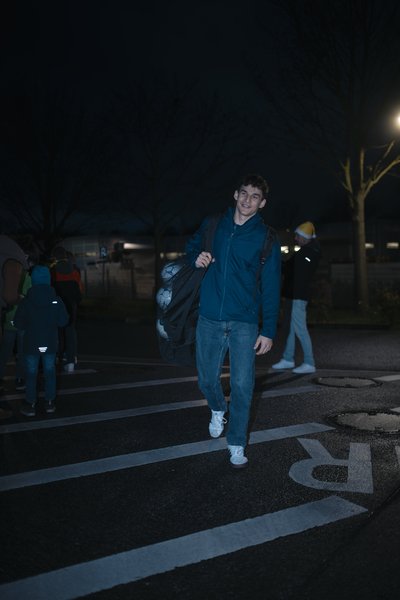 Gino Steenaerts (14; Rhein Neckar Löwen) in Szene