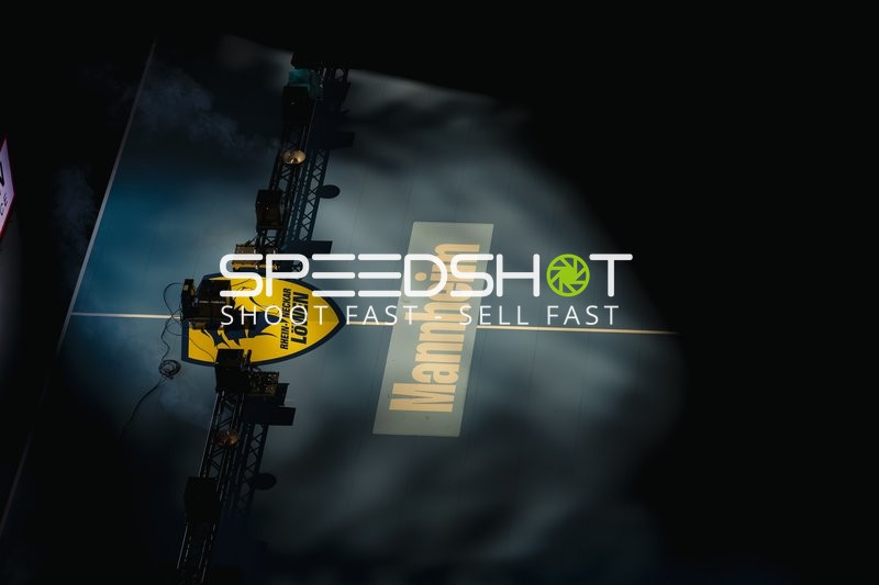 Spielfeld in der SAP Arena Mannheim