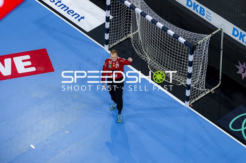 David Späth (29; Rhein Neckar Löwen) in Torwartposition