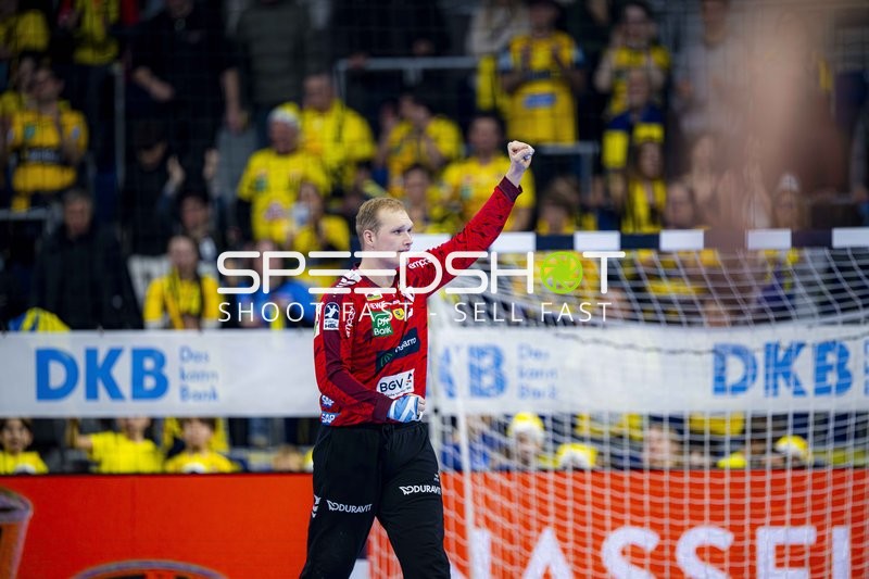 David Späth (29; Rhein Neckar Löwen) in Aktion