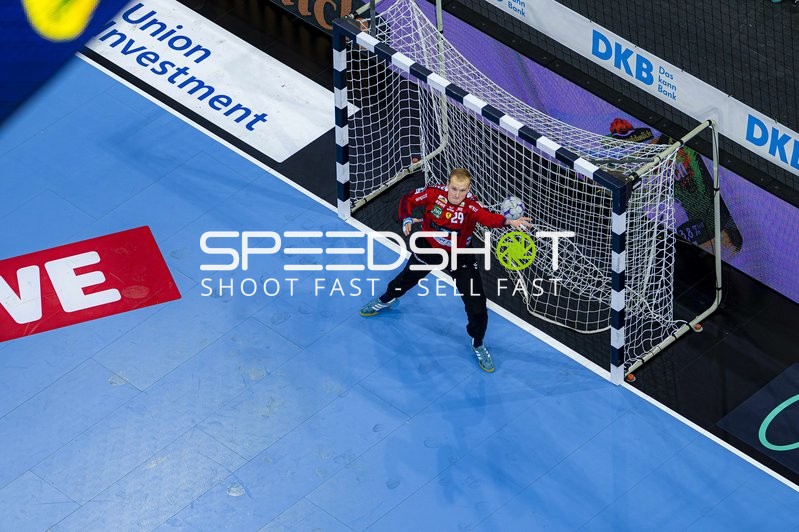 David Späth (29; Rhein Neckar Löwen) in Aktion