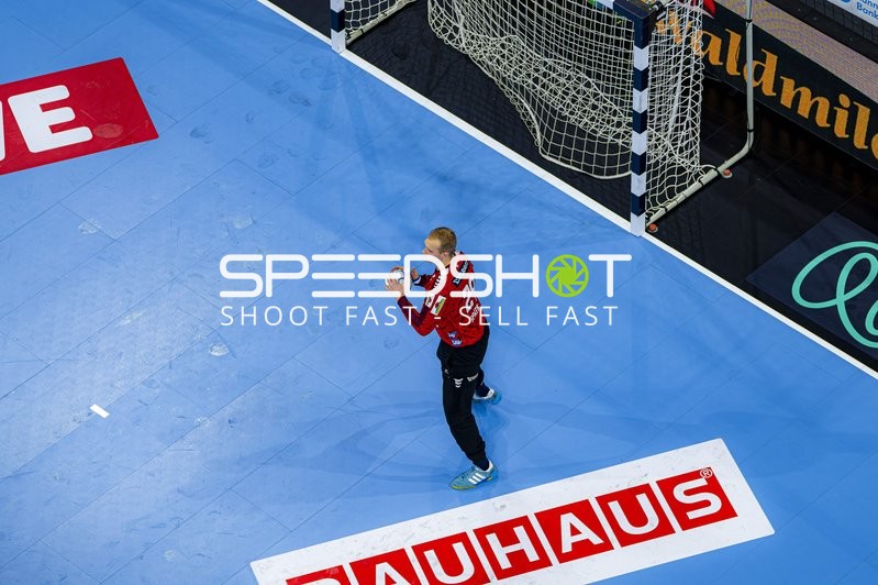 David Späth (29; Rhein Neckar Löwen) in Aktion