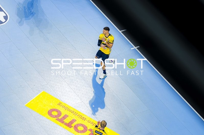 Sebastian Heymann (13; Rhein Neckar Löwen) in Aktion