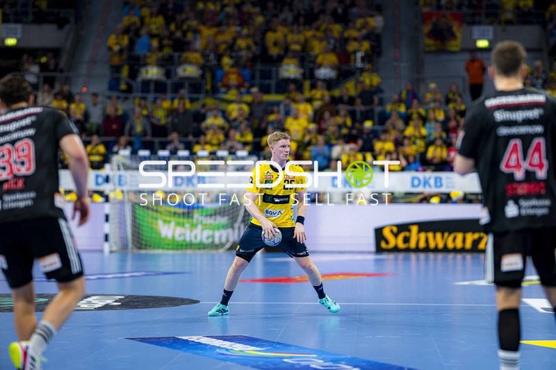 Haukur Thrastarson (25; Rhein Neckar Löwen) in Aktion