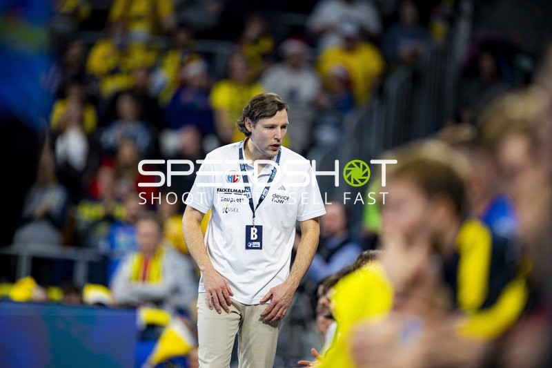 Trainer bei Daikin HBL Spiel