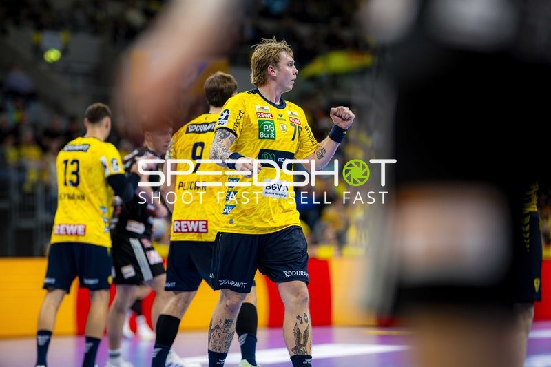 Edwin Aspenbäck (78; Rhein Neckar Löwen) in Aktion