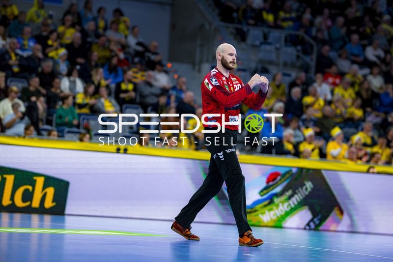 Mike Jensen (20; Rhein Neckar Löwen) in Aktion