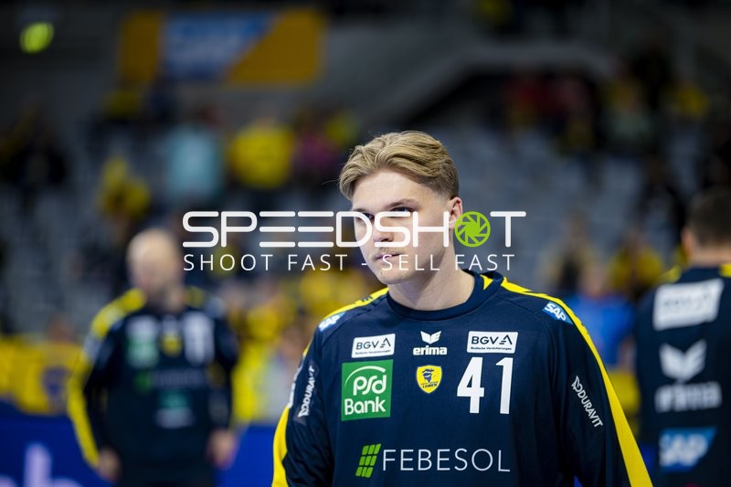 Elias Cidudad-Benitez (41; Rhein Neckar Löwen) im Fokus