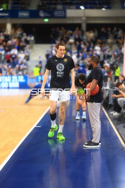 Szene am Spielfeldrand