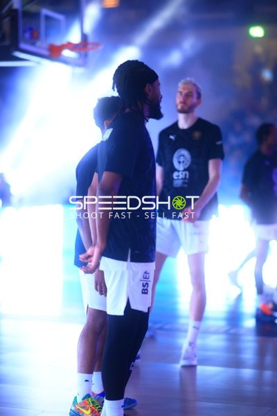 Blick in die Halle vor dem Spiel