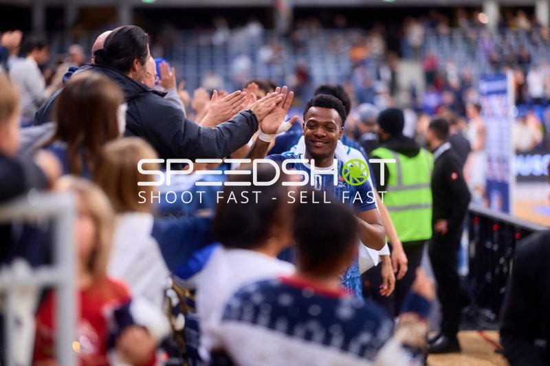 DJ Horne (0; MLP Academics Heidelberg) in Aktion