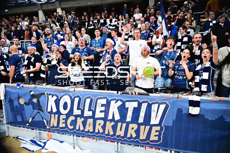 Fan-Szene in der Kollektiv Neckarkurve