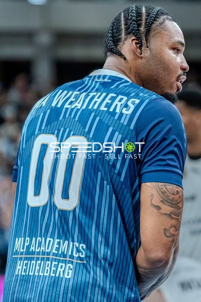 Marcus Weathers (00; MLP Academics Heidelberg) in Aktion