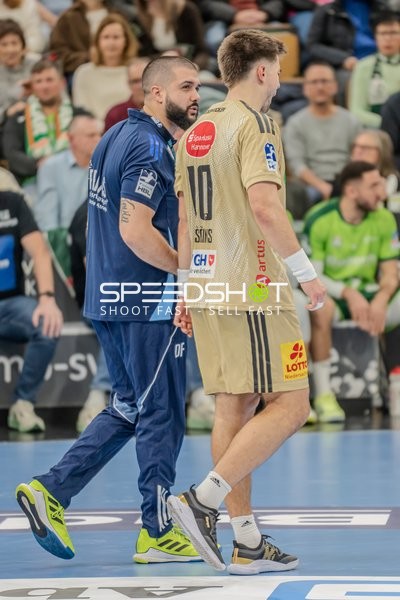 Dennis Freire Perez (99; TSV Hannover Burgdorf) im Fokus