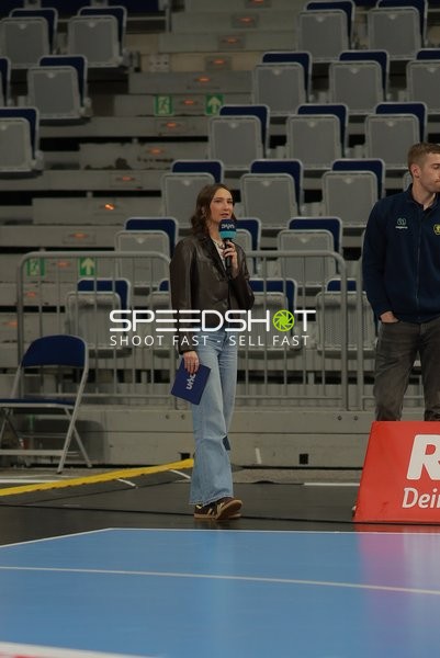 Interview in der SAP Arena