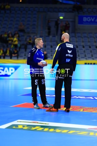 Handball-Szene in der SAP Arena