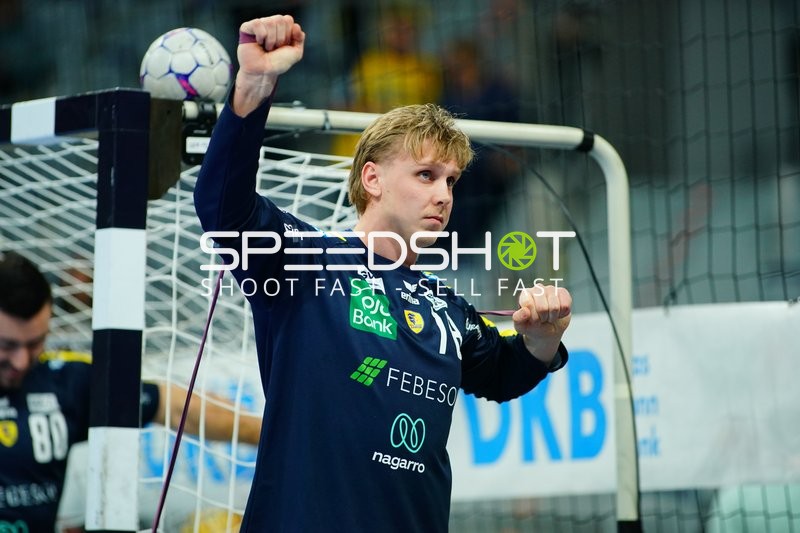 Edwin Aspenbäck (78; Rhein Neckar Löwen) in Aktion